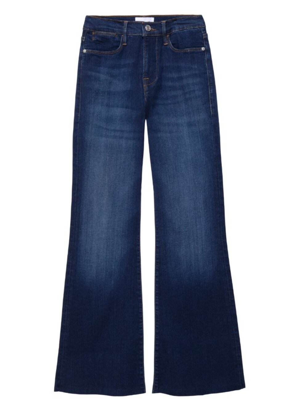 Frame Denim Le Easy Flare Kettering Dark Wash High Rise Stretch Jeans size 28
